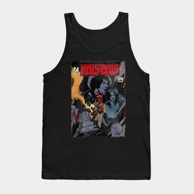 Hells Bells Comic Tank Top by ribandcheese